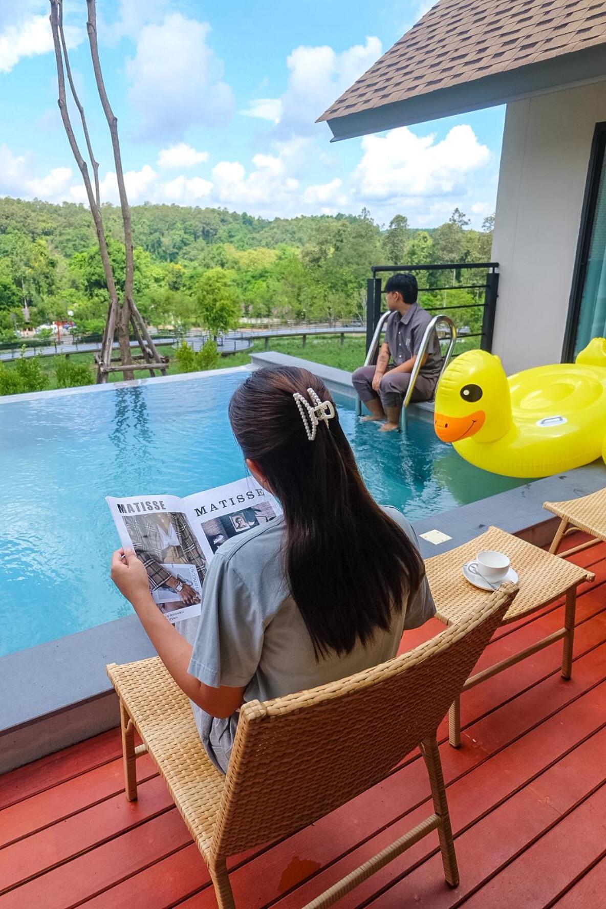 Passa ผัสสะ Tea Plantation @Mae On Hotell Ban Huai Kaeo Eksteriør bilde